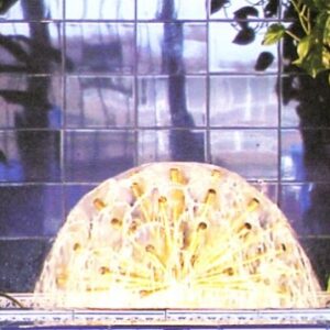 Esferas y miniesferas de agua